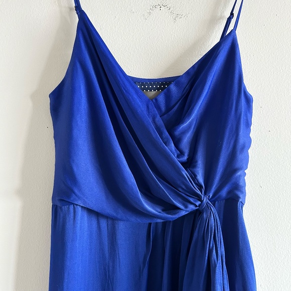 Anthropologie — Giverny Midi Slip Dress (Blue) — Size 8 - Picture 5 of 16